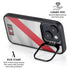 Peru Soccer Flag iPhone 14 Plus Kickstand Case